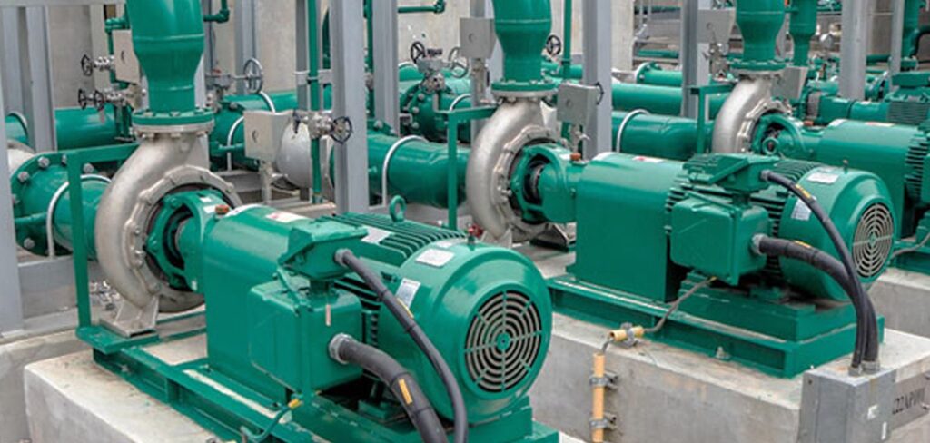 Industrial centrifugal pumps by Wilo Mather Platt supplied by Vartak Pumps
