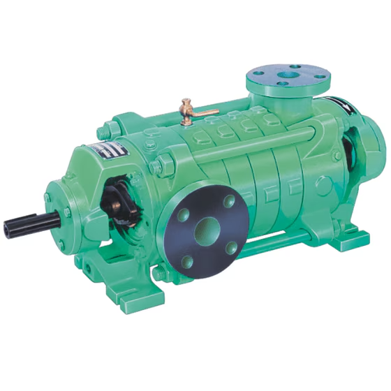 Industrial Ring Section Pumps used for high-pressure fluid transfer in power plants, chemical processing, and water treatment applications.