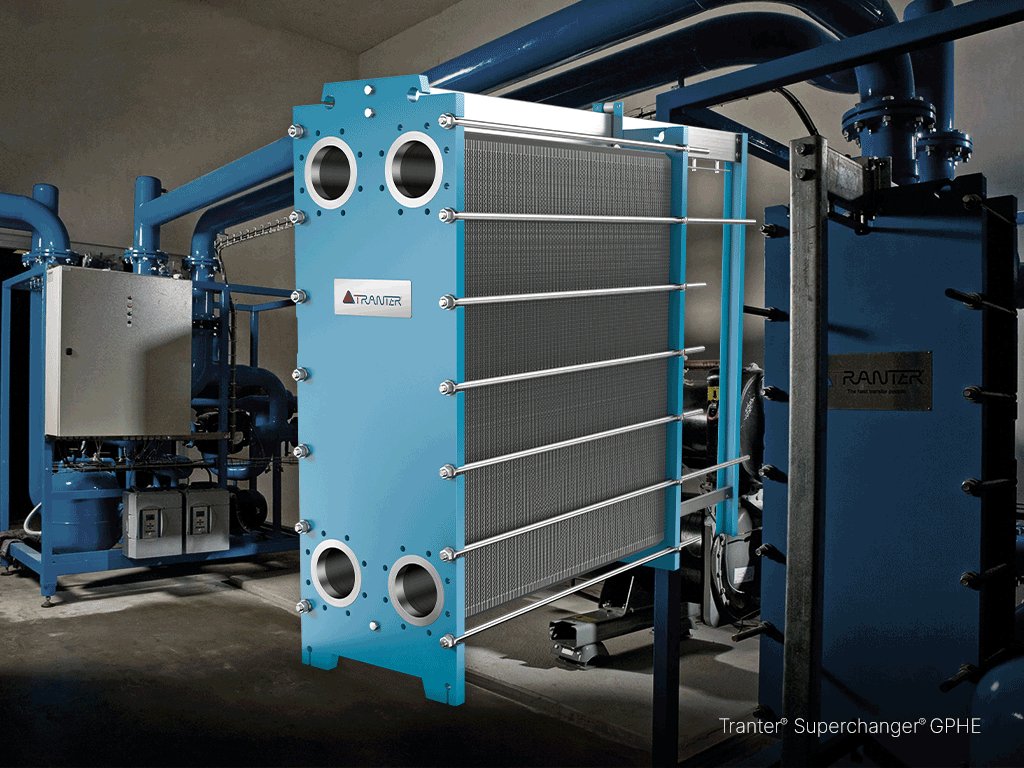 Tranter plate heat exchangers supplied by Vartak Pumps and Project Consultants for industrial applications